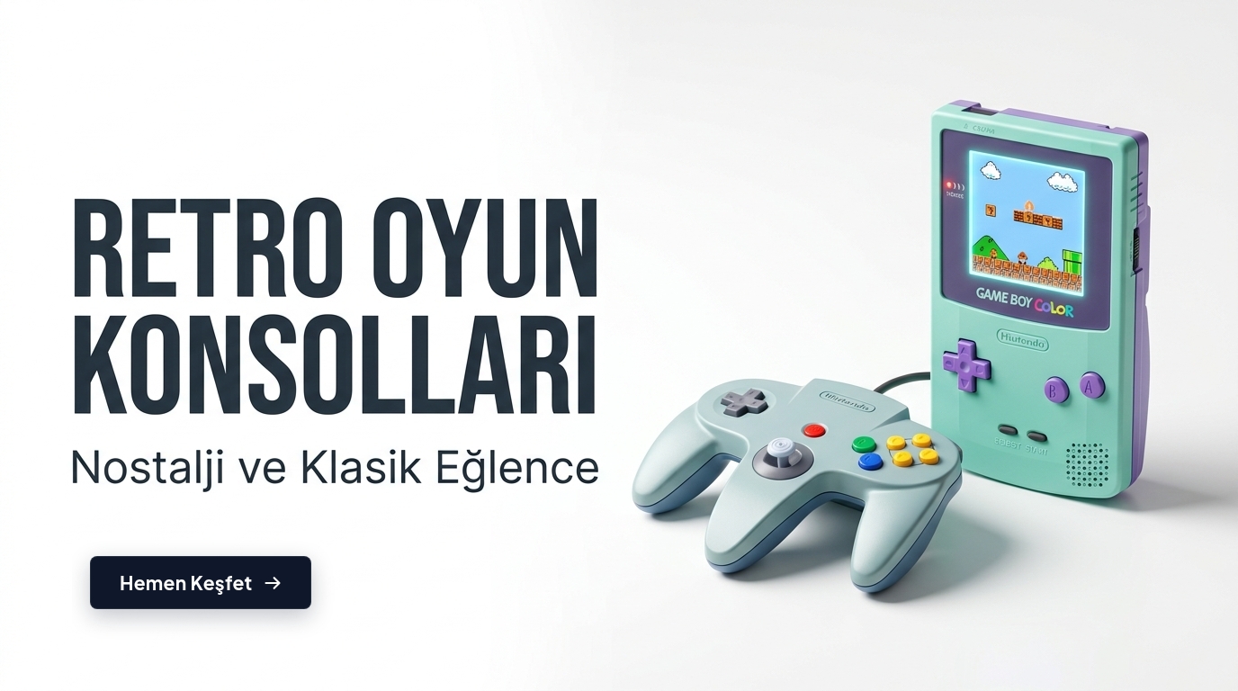 Retro Oyun Konsolları