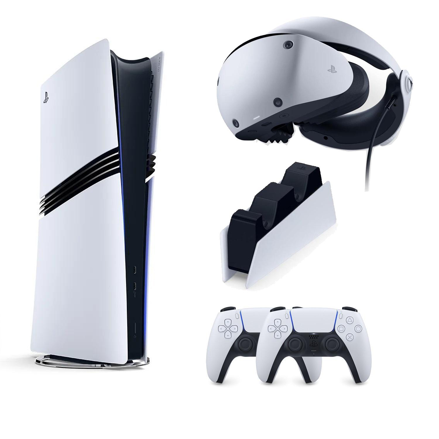 SONY PLAYSTATİON 5 PS5 PRO 2TB + 2.KOL + SONY ŞARJ İSTASYONU + PS5 VR 2