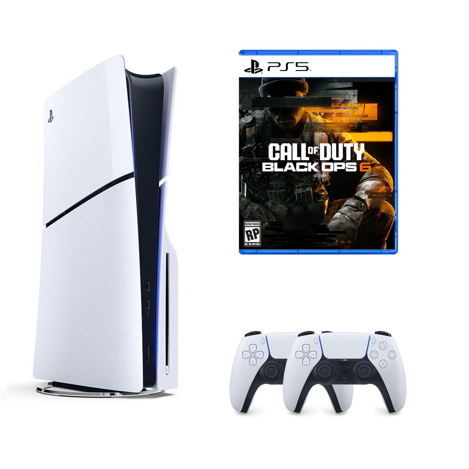 SONY PS5 PLAYSTATİON 5 SLİM CD Lİ 1TB OYUN KONSOLU + 2.KOL + CALL OF DUTY BLACK OPS 6