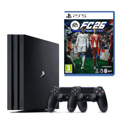 **TEŞHİR** SONY PS4 PRO 1TB 4K + 2.KOL + FC 26 BUNDLE PAKET