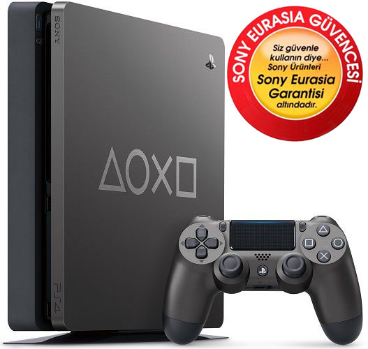 **TEŞHİR** SONY PS4 SLIM 1TB DAYS OF PLAY OYUN KONSOLU - 21 AY SONY EURASIA GARANTİLİ