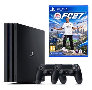 **TEŞHİR** SONY PS4 PRO 1TB 4K + 2.KOL + FC 26 BUNDLE PAKET