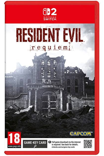 2. EL Resident Evil Requiem Nintendo Switch 2 Oyunu