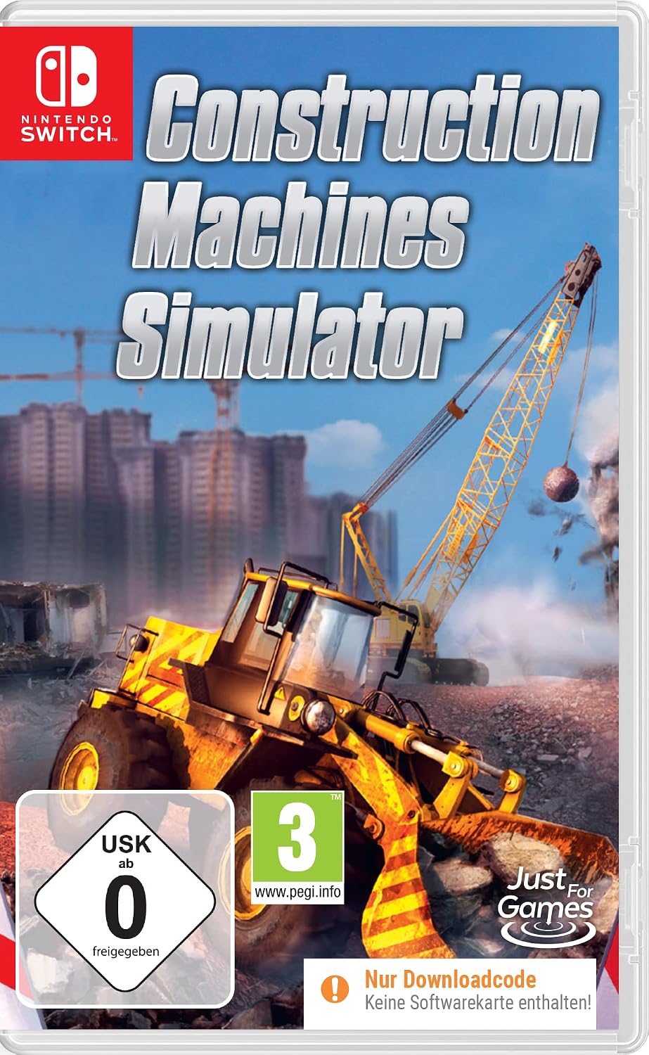 Construction Machines Simulator Nintendo Switch Oyun