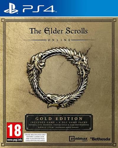 PS4 The Elder Scrolls Online Gold Edition Oyun