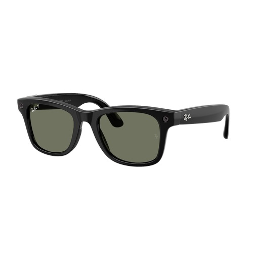 Ray Ban Meta Gen3 PArlak Siyah G15 Green Polar 53 Beden 601/9A53