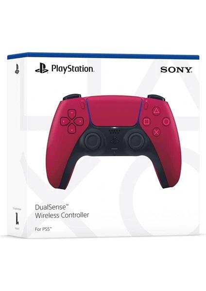 PLAYSTATİON 5 DUALSENSE WİRELESS KOL - COSMIC RED (İTHALATÇI GARANTİLİ)