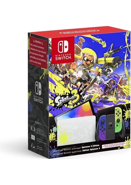 NİNTENDO SWİTCH OLED SPLATOON EDİTİON CİHAZ