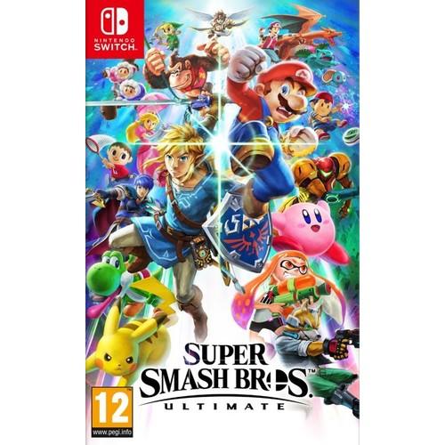 NİNTENDO SWİTCH OLED NEON RED/NEON BLUE OYUN KONSOLU + SUPER SMASH BROS NİNTENDO ULTİMATE SWİTCH OYUN + SUPER SMASH BROS. SPECİAL EDİTİON PRO CONTROLLER
