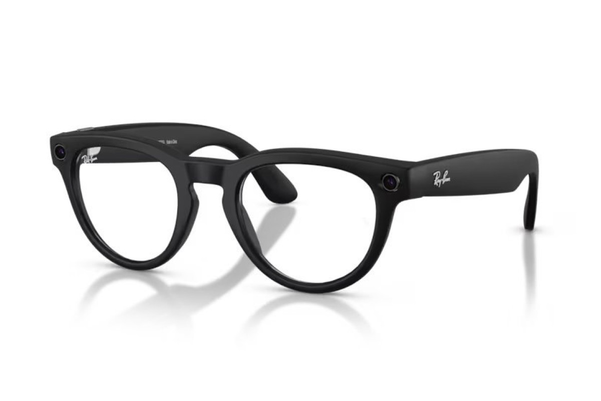 RAY-BAN META MAT SİYAH ŞEFFAF CAM (2. NESİL) RW 4013