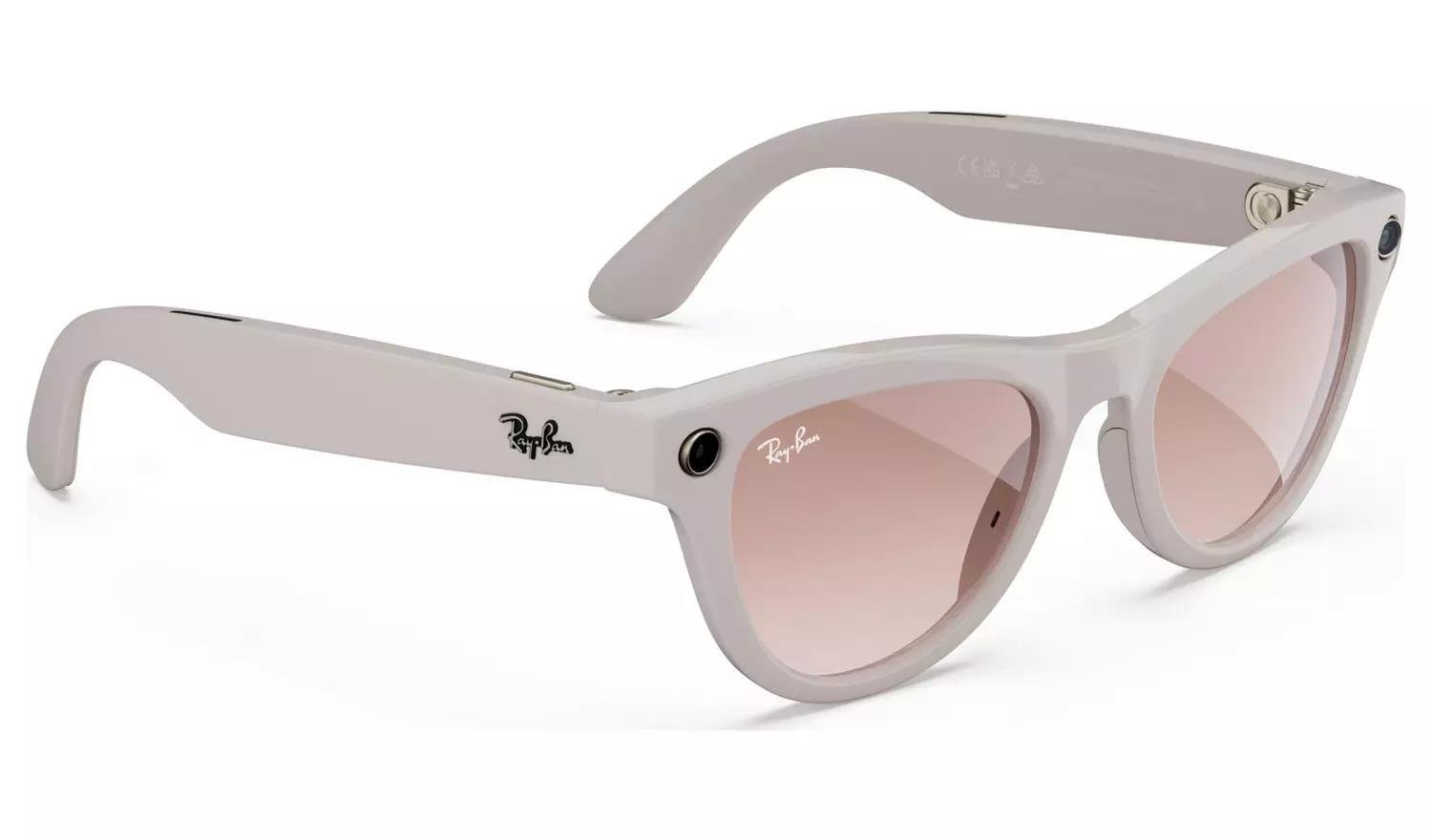 RAY-BAN META SKYLER RW4010 SHİNY CHALKY GRAY CİNNAMON PİNK 52