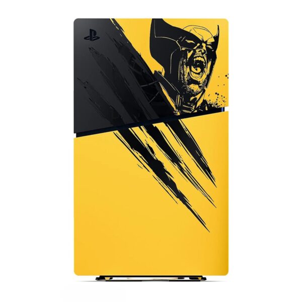 Sony PlayStation Digital Edition 825GB Oyun Konsolu  Marvel Wolverine Battle Yellow Sınırlı Sürüm
