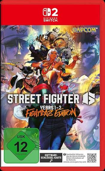 Street Fighter 6 Years 1-2 Fighters Edition Nintendo Switch 2 Oyunu