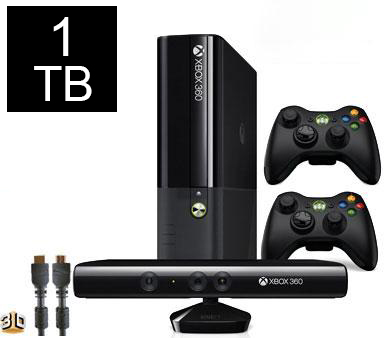 2.EL MICROSOFT XBOX 360 1TB + 2.KOL + JTAG + KINECT SENSÖR + 220 ADET OYUN YÜKLÜ