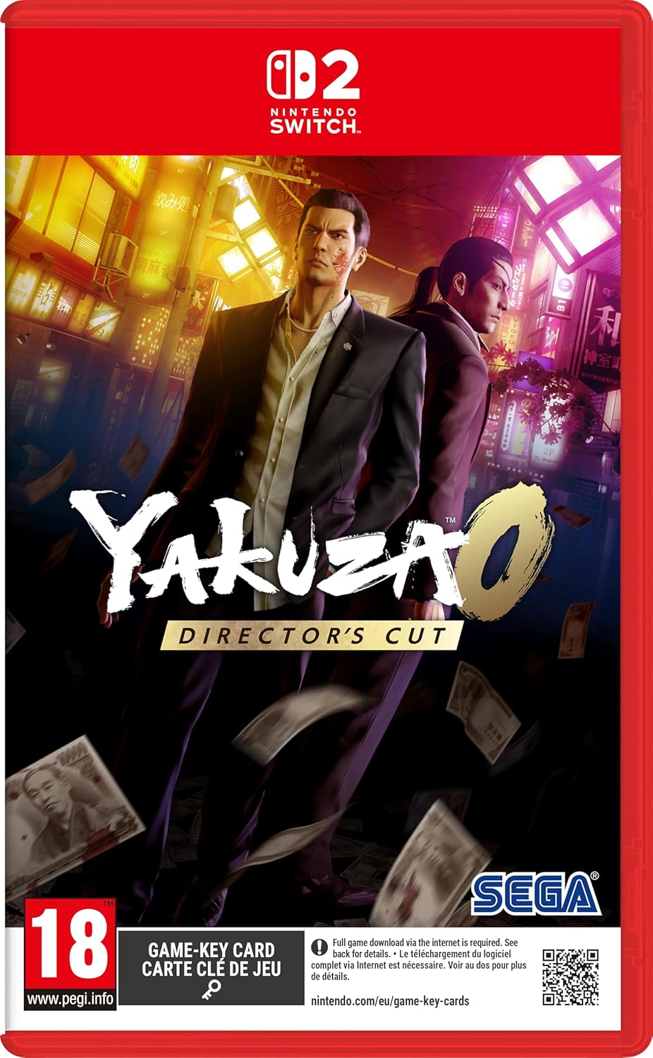 2. EL NİNTENDO SWİTCH 2 YAKUZA 0 DİRECTOR'S CUT OYUN