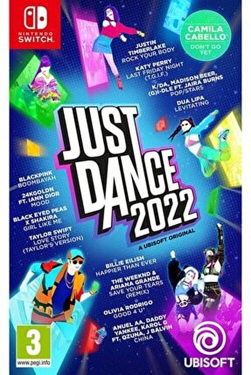 2.EL NİNTENDO SWİTCH OYUN JUST DANCE 2022 OYUN