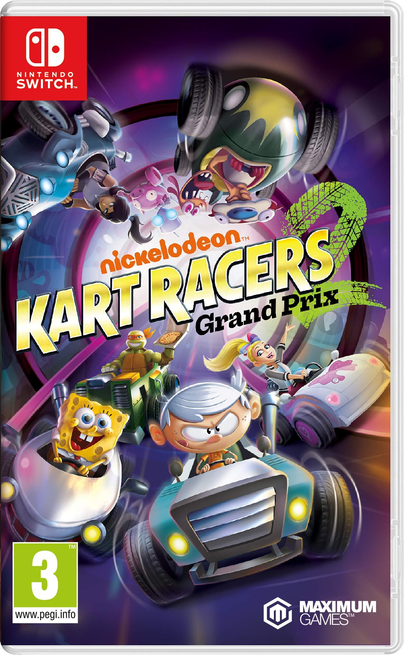2.EL NİNTENDO SWİTCH OYUN NİCKELODEON KART RACERS OYUN