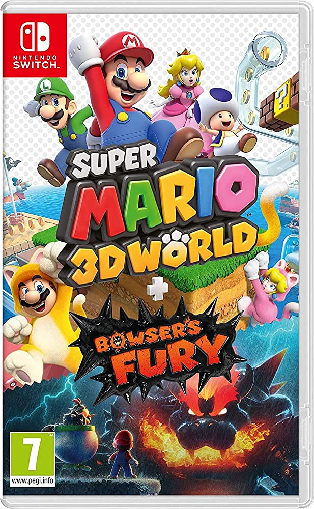2.EL NİNTENDO SWİTCH OYUN SUPER MARIO 3D WORLD + BROWSER'S FURY OYUN
