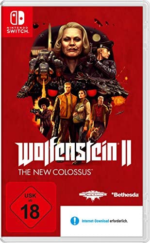 2.EL NİNTENDO SWİTCH OYUN WOLFENSTEIN THE NEW COLOSSUS