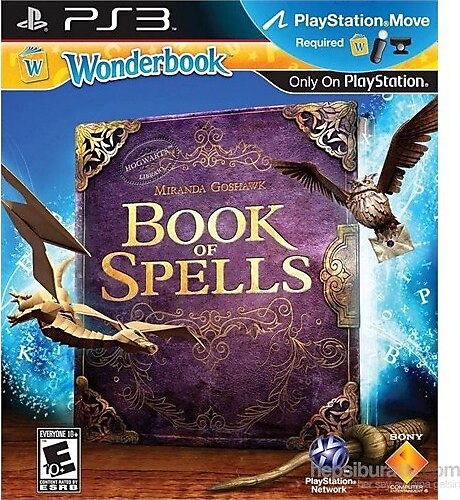2.EL PS3 BOOK OF SPS3 OYUN BOOK OF SPELLS/WONDERBOOK