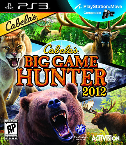 2.EL PS3 CABELAS BİG GAME HUNTER 2012 OYUN