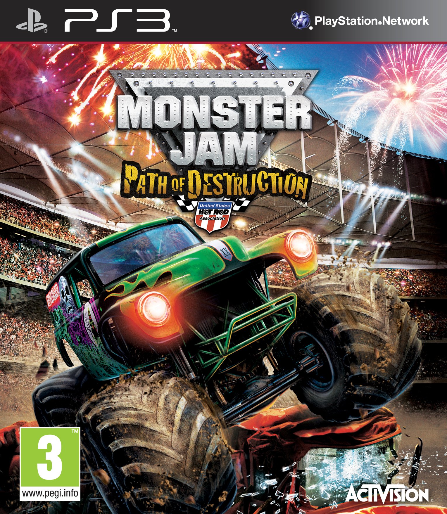 2.EL PS3 MONSTER JAM PATH OF DESTRUCTION OYUN
