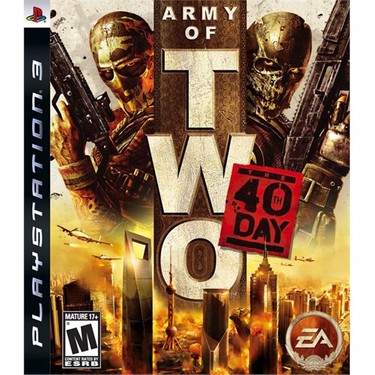 2.EL PS3 OYUN ARMY OF TWO 40 DAY