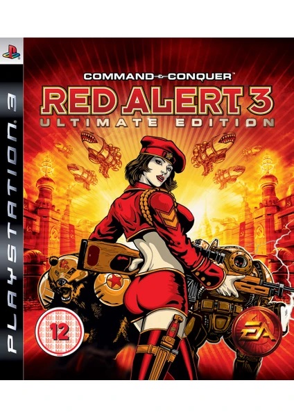 2.EL PS3 OYUN COMMAND&CONQUER RED ALERT 3 ULTIMATE EDITION