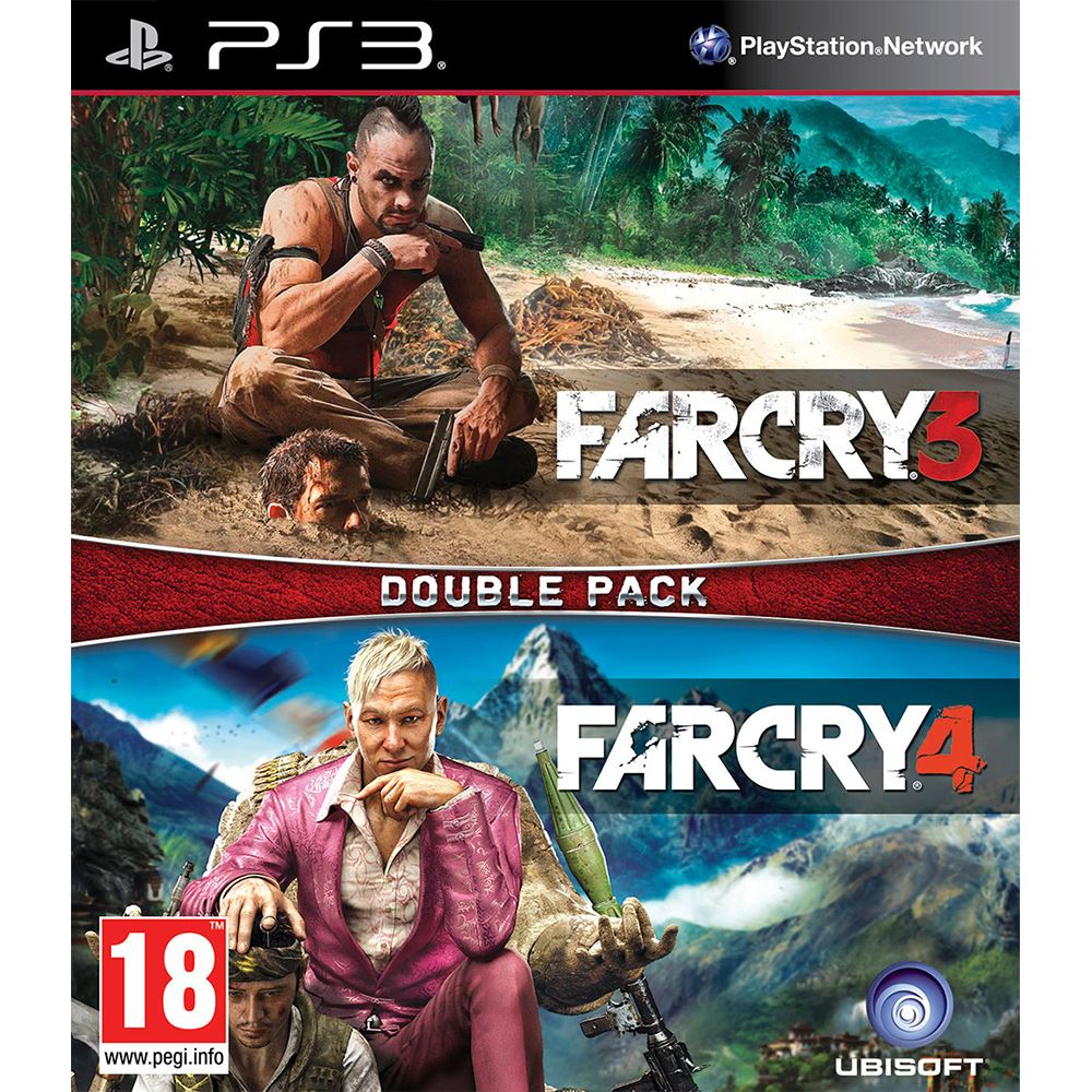 2.EL PS3 OYUN FARCRY 3+FAR CRY 4 BUNDLE PACK