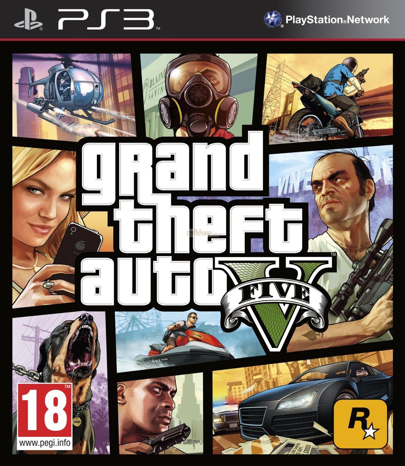 2.EL PS3 OYUN GTA 5