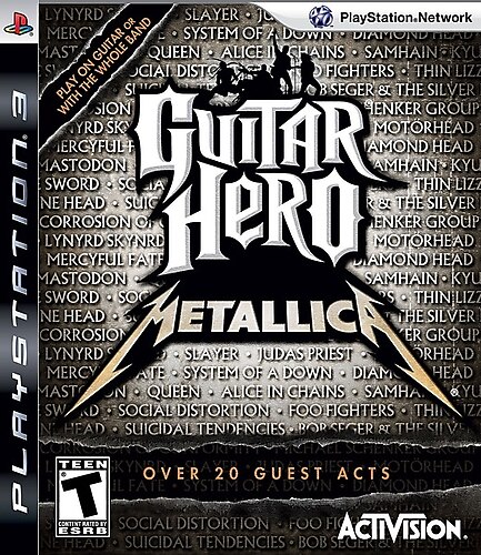 2.EL PS3 OYUN GUITAR HERO - METALLICA