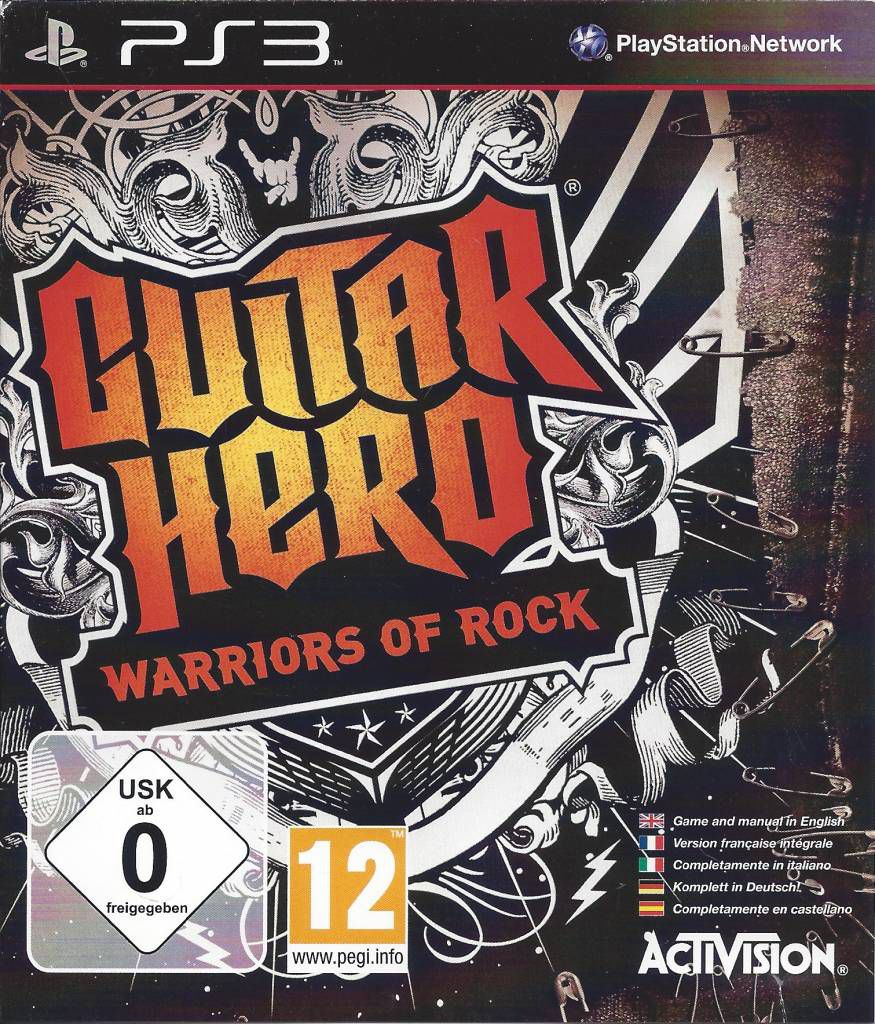 2.EL PS3 OYUN GUITAR HERO - WARRIORS OF ROCK