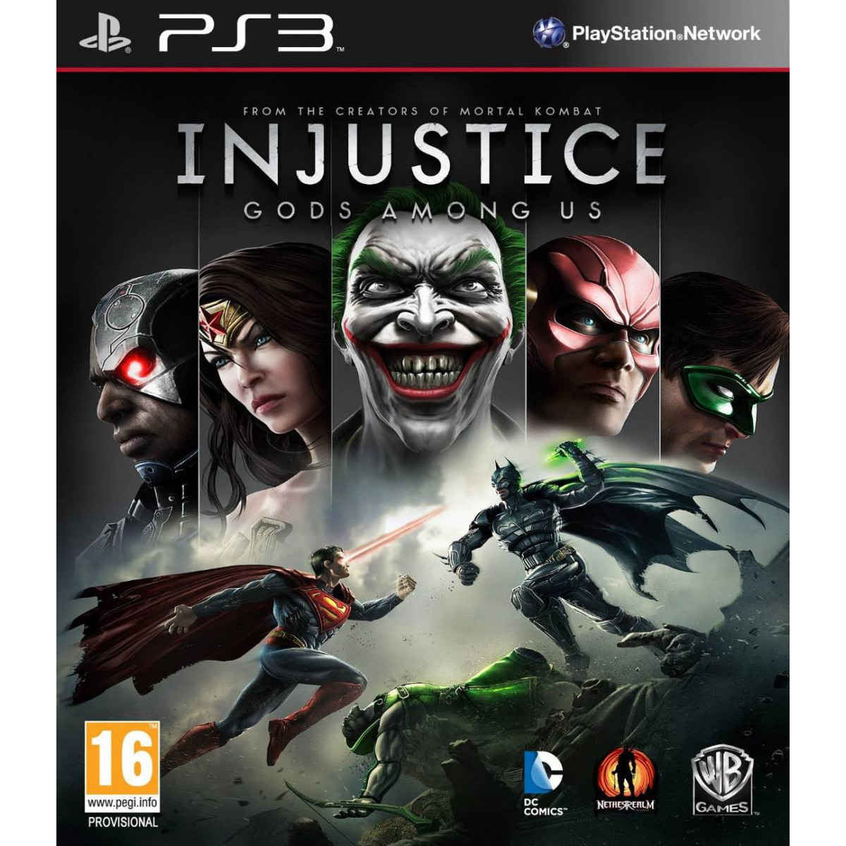 2.EL PS3 OYUN INJUSTICE GODS AMONGUS ULTIMATE EDITION