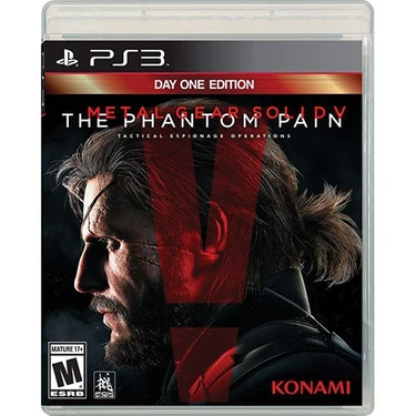 2.EL PS3 OYUN METAL GEAR SOLID 5 THE PHANTOM PAIN