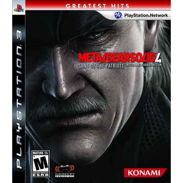 2.EL PS3 OYUN METALGEAR SOLID 4 - GUN OF THE PATRIOTS -OK