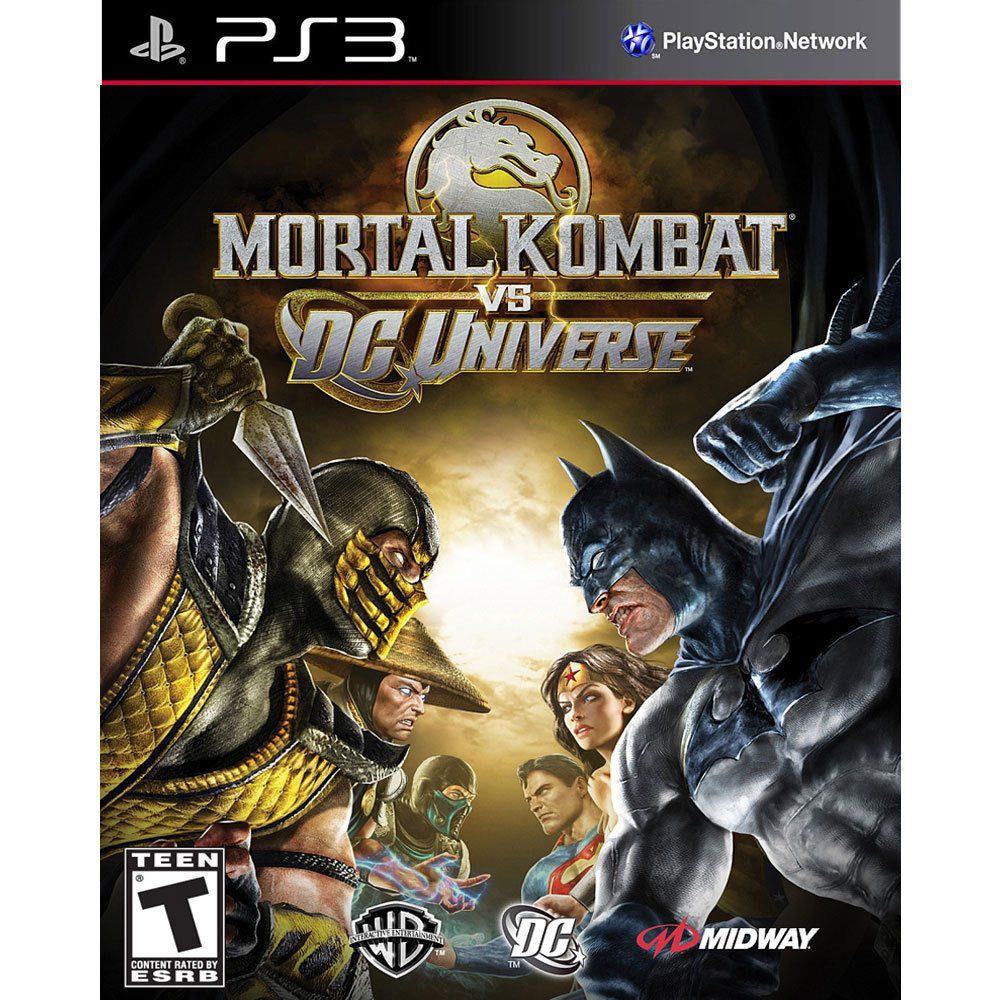 2.EL PS3 OYUN MORTAL KOMBAT VS DC UNIVERSE OYUN
