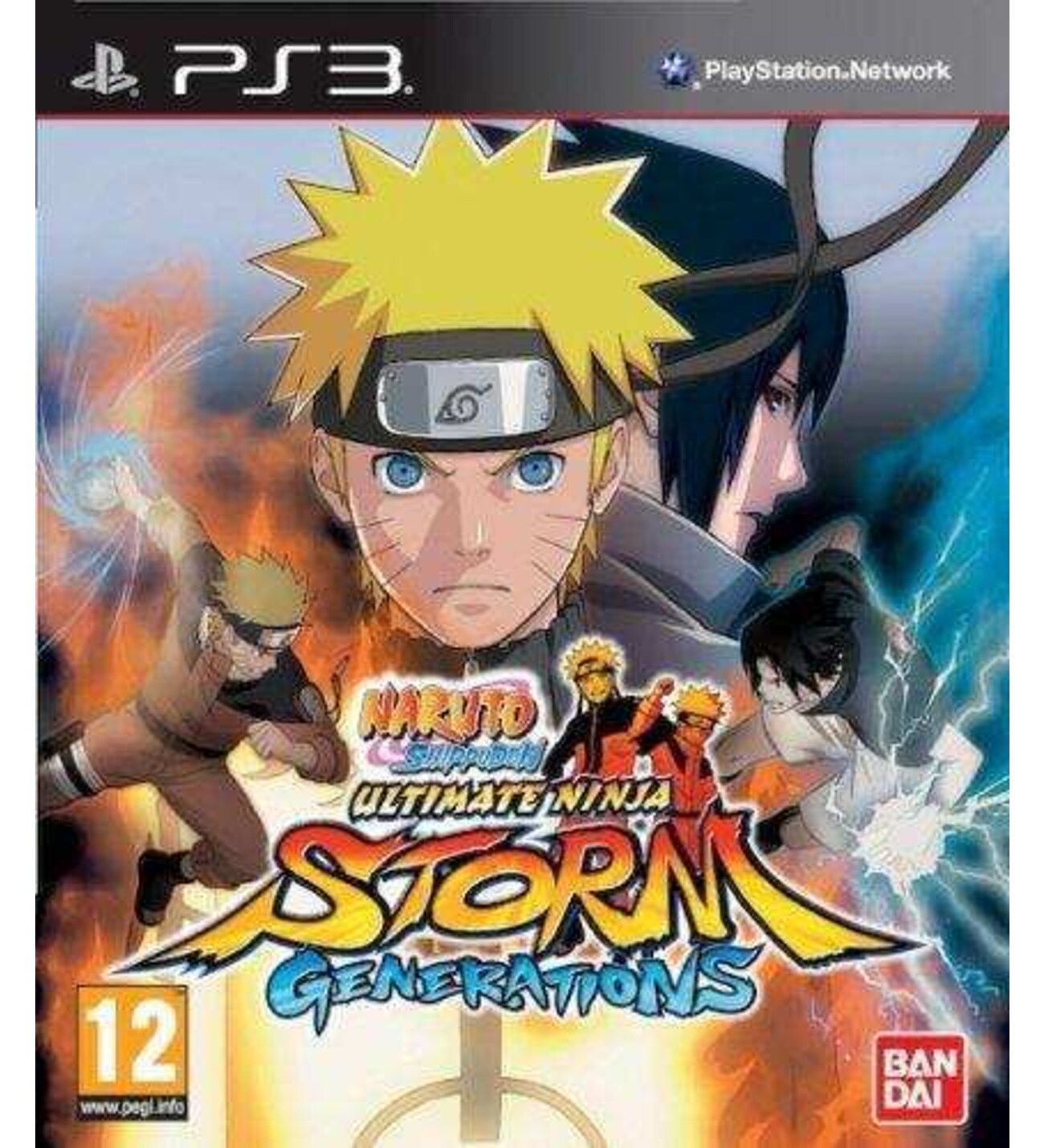 2.EL PS3 OYUN NARUTO SHIPPUDEN ULTİMATE NİNJA STORM OYUN
