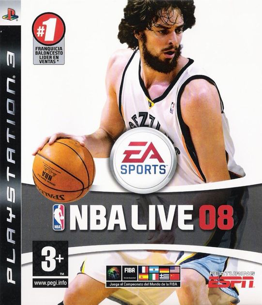 2.EL PS3 OYUN NBA LIVE 08