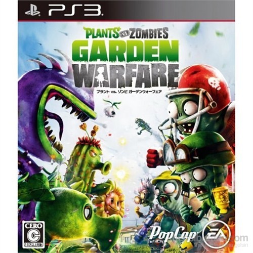 2.EL PS3 OYUN PLANTS ZOMBIES GARDEN WARFARE