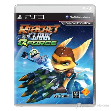 2.EL PS3 OYUN RATCHET CLANK Q FORCE