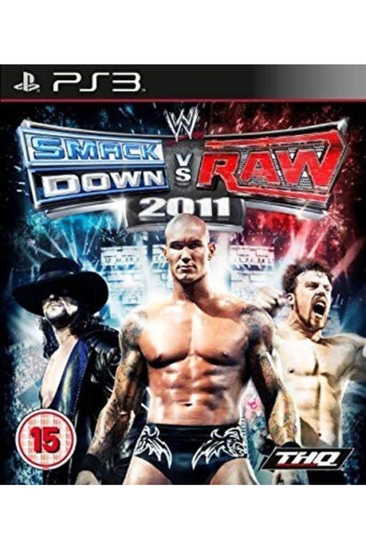 2.EL PS3 OYUN SMACK DOWN VS RAW 2011 -OK