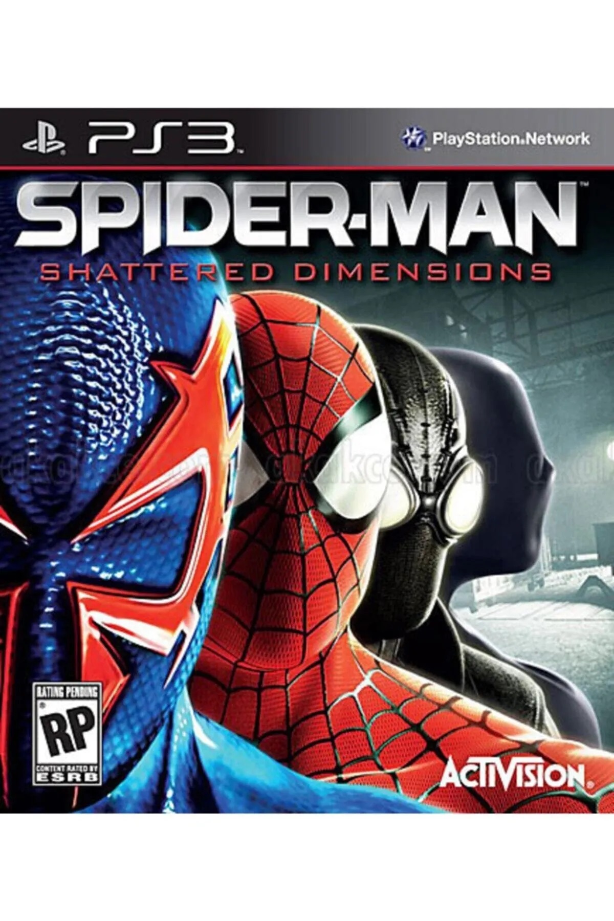 2.EL PS3 OYUN SPIDERMAN SHATTERED DIMENSIONS