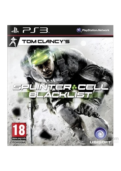 2.EL PS3 OYUN SPLINTER CELL BLACKLIST