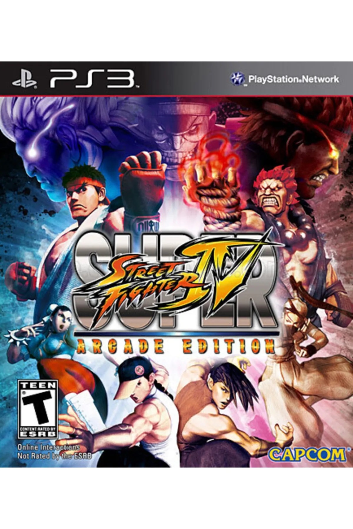 2.EL PS3 OYUN STREET FIGHTER SUPER ARCADE EDITION 869050