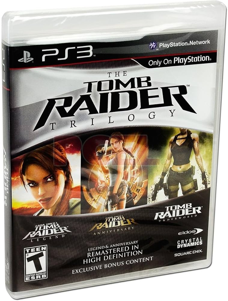 2.EL PS3 OYUN TOMB RAIDER TRILOGY