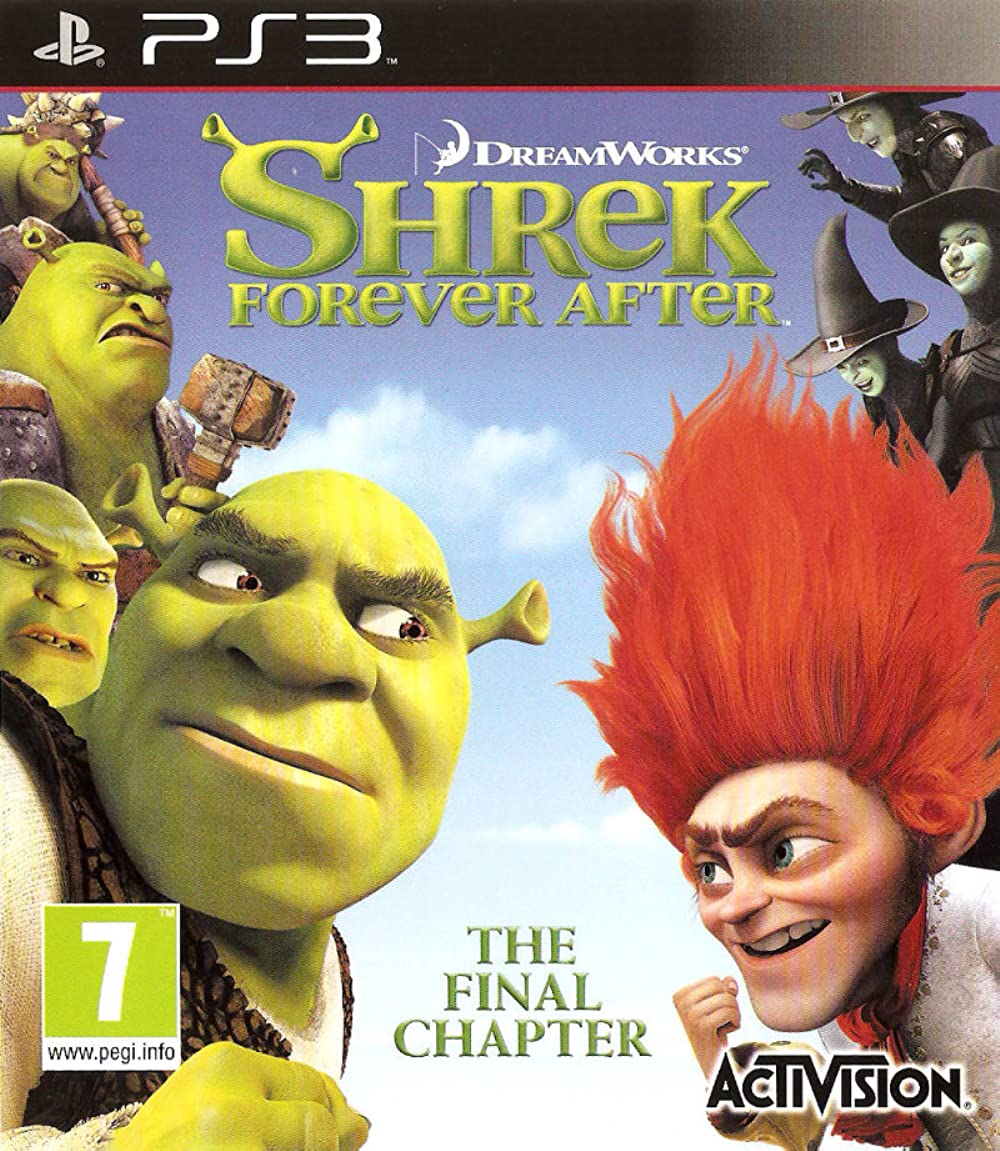 2.EL PS3 SHREK FOREVER AFTER