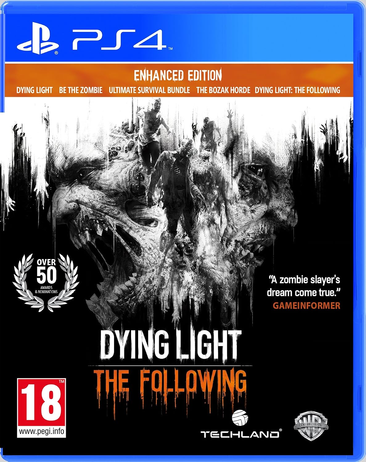 2.EL Ps4 Dyıng Light The Following Enhanced Edition