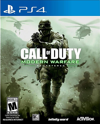 2.EL PS4 OYUN CALL OF DUTY MODERN WARFARE REMASTERED