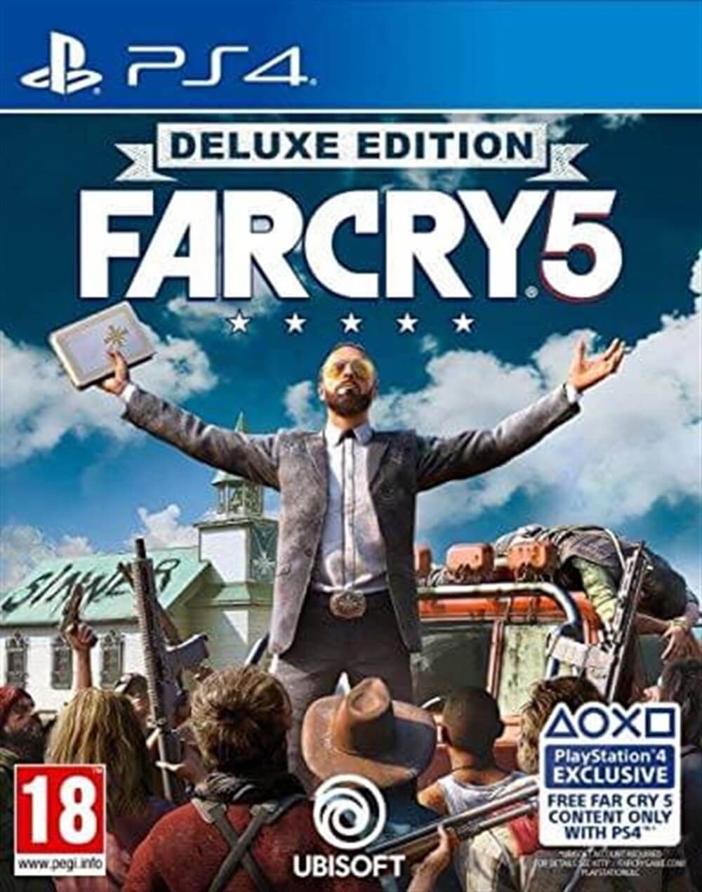 2.EL PS4 OYUN FAR CRY 5 DELUXE EDITION
