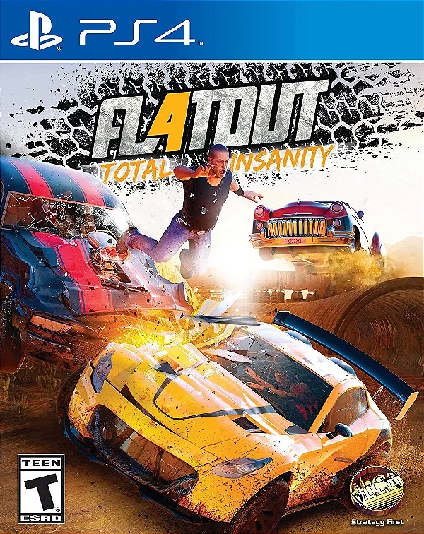 2.EL PS4 OYUN FLATOUT TOTAL INSANITY